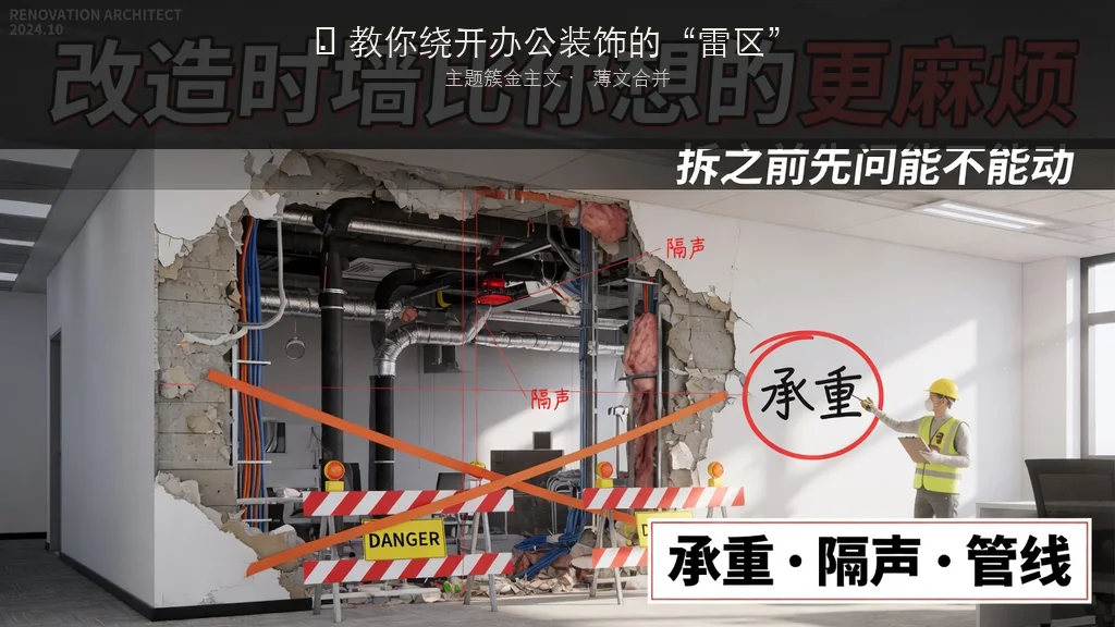 杂志封面：​教你绕开办公装饰的“雷区”