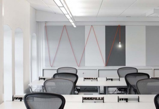 国外办公室设计欣赏：SKYPE网络通讯-办公室装修配图-工作区
