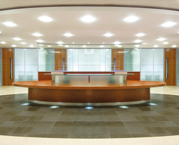 银行、税务等行业办公空间营业柜台设计-办公室装修图