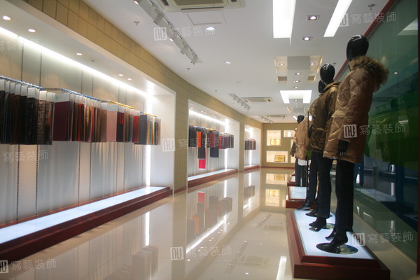 盈艺纺织_上海写艺办公室装修 展览功能的体现