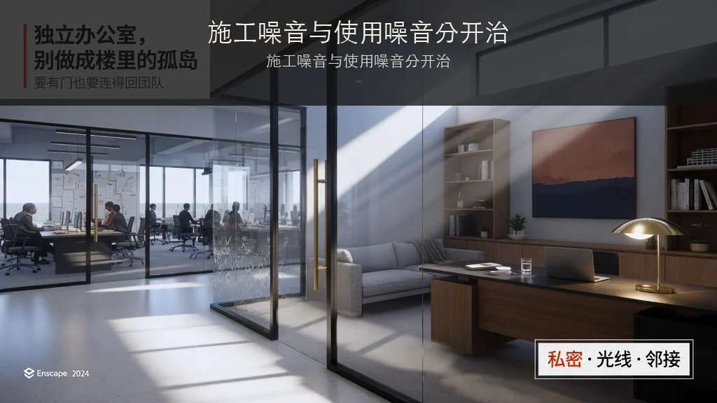 杂志封面：施工噪音与使用噪音分开治