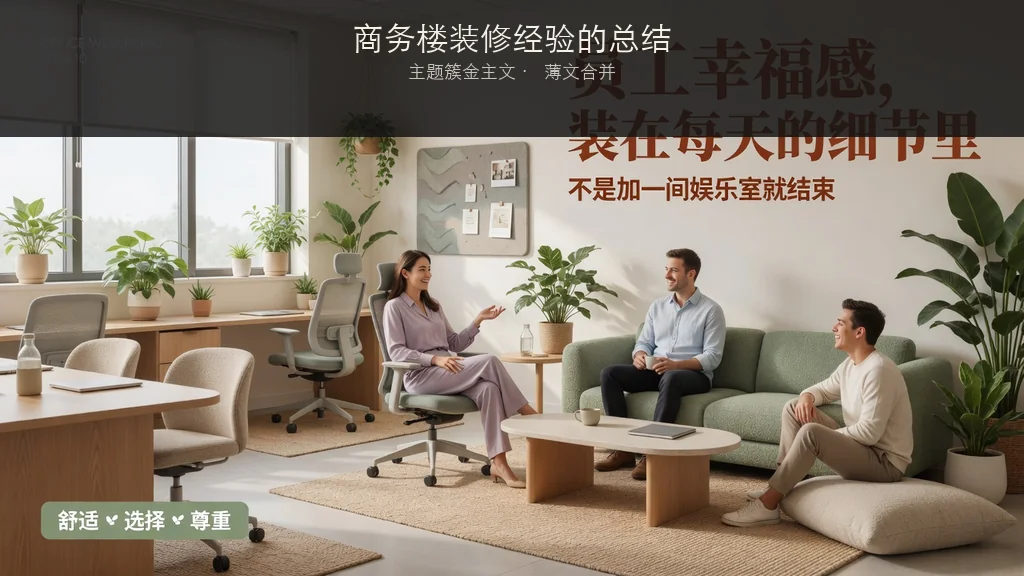 杂志封面：商务楼装修经验的总结